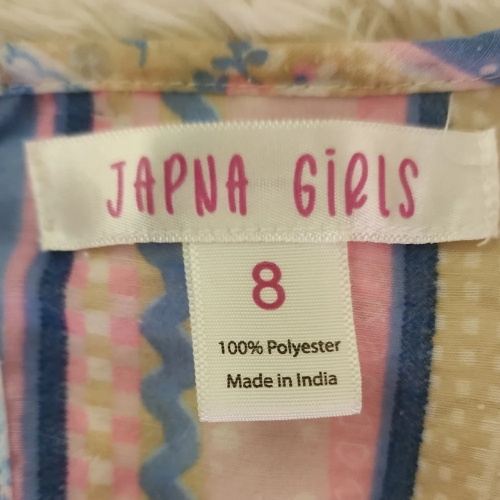 Japna Beach Cover-Up Pink Girls Size 8